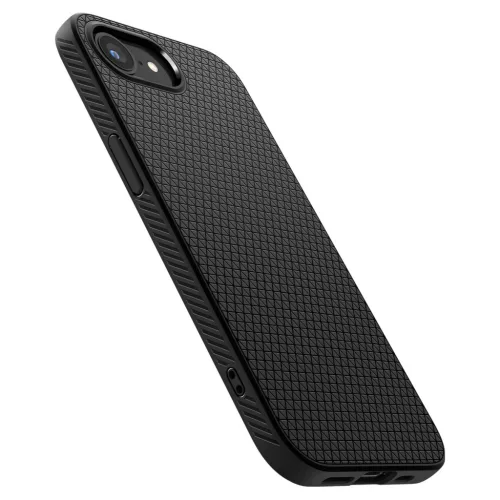 Spigen Liquid Air Apple iPhone 17e / iPhone 16e hátlap tok, matt fekete