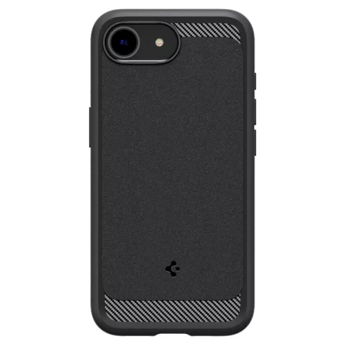 Spigen Rugged Armor MagFit Apple iPhone 17e / iPhone 16e tok, MagSafe, matt fekete