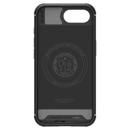 Spigen Core Armor MagFit Apple iPhone 17e / iPhone 16e tok, MagSafe, matt fekete