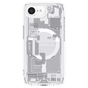   Spigen Ultra Hybrid MagFit Apple iPhone 17e / iPhone 16e tok, MagSafe, Zero One, fehér