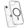 Spigen Ultra Hybrid MagFit Apple iPhone 17e / iPhone 16e tok, MagSafe, Carbon Fiber,  átlátszó-fekete