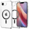 Spigen Ultra Hybrid MagFit Apple iPhone 17e / iPhone 16e tok, MagSafe, Carbon Fiber,  átlátszó-fekete