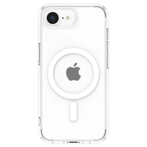 Spigen Ultra Hybrid MagFit Apple iPhone 17e / iPhone 16e tok, MagSafe, Frost White, matt fehér