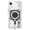 Spigen Ultra Hybrid MagFit Apple iPhone 17e / iPhone 16e tok, Neo One MagSafe, átlátszó