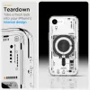 Spigen Ultra Hybrid MagFit Apple iPhone 17e / iPhone 16e tok, Neo One MagSafe, átlátszó