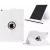 Apple iPad Pro 13 (2024 / 2025), mappa tok, elforgatható (360°), fehér