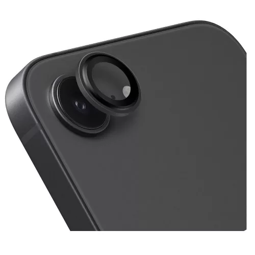 Obal:Me Apple iPhone 17E / 16E tempered glass kamera védő üvegfólia, fekete