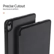 Dux Ducis Domo iPad Air 4/5/6 10.9 kihajtható tok pencil tartóval, fekete