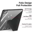 Dux Ducis Magi iPad Air 13 (2024) tok pencil tartóval, fekete