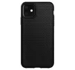 Spigen Liquid Air Apple iPhone 11 tok, Matte Black, fekete