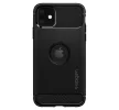 Spigen Rugged Armor Apple iPhone 11 tok, Matte Black, fekete