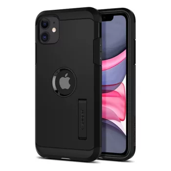 Spigen Tough Armor Apple iPhone 11 tok, Black, fekete