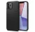 Spigen Liquid Air Apple iPhone 12 / 12 Pro tok, Matte Black, fekete