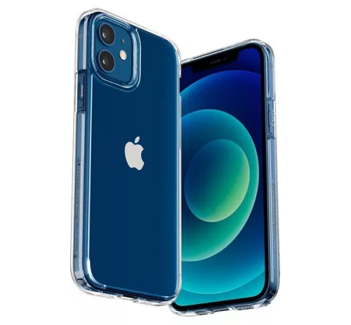 Spigen Ultra Hybrid Apple iPhone 12 / 12 Pro tok, Crystal Clear, átlátszó