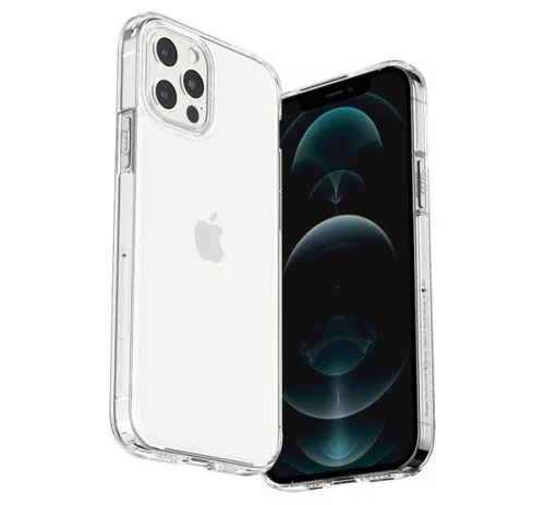 Spigen Ultra Hybrid Apple iPhone 12 / 12 Pro tok, Crystal Clear, átlátszó