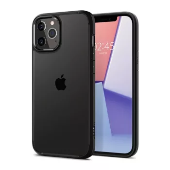   Spigen Ultra Hybrid Apple iPhone 12 / 12 Pro tok, Matte Black, fekete