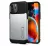 Spigen Slim Armor Apple iPhone 12 Pro Max tok, Satin Silver, ezüst