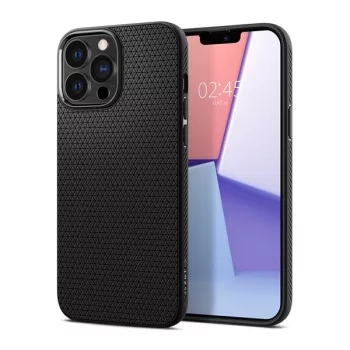   Spigen Liquid Air Apple iPhone 13 Pro tok, Matte Black, fekete