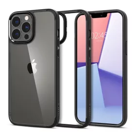   Spigen Ultra Hybrid Apple iPhone 13 Pro Max tok, Matte Black, fekete