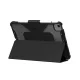UAG Plyo Apple iPad Air ( 2020 / 2022 / 2024 / 2025 ) hátlap tok, átlátszó/fekete