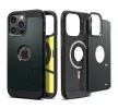 Spigen Tough Armor MagFit Apple iPhone 14 Pro tok Abyss Green MagSafe, zöld