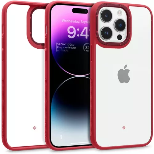 Spigen Caseology Skyfall Apple iPhone 14 Pro Apple Red tok, piros