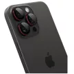 Spigen Glas.tR EZ Fit Optik Pro Apple iPhone 14 Pro / 14 Pro Max / 15 Pro / 15 Pro Max / 16 Pro / 16 Pro Max / 17 Pro / 17 Pro Max, Tempered kameravédő fólia, fekete-piros (2db)