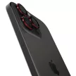 Spigen Glas.tR EZ Fit Optik Pro Apple iPhone 14 Pro / 14 Pro Max / 15 Pro / 15 Pro Max / 16 Pro / 16 Pro Max / 17 Pro / 17 Pro Max, Tempered kameravédő fólia, fekete-piros (2db)