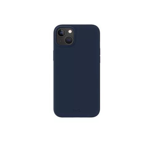 Uniq Lino Apple iPhone 14 Plus, szilikon tok, kék