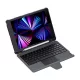 Nillkin Bumper Combo Apple iPad 10.2" billentyűzetes flip tok, fekete