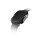 Uniq Valencia Apple Watch UItra 2/1 (49mm) aluminium tok, fekete
