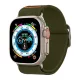 Spigen Lite Fit Ultra Apple Watch Ultra 3 / 2 / 1 49mm / 10 /  9 / 8 / 7 45mm / SE / 6 / 5 / 4 44mm / 3 / 2 / 1 42mm szövet szíj, keki