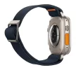 Spigen Lite Fit Ultra Apple Watch Ultra 3 / 2 / 1 49mm / 10 /  9 / 8 / 7 45mm / SE / 6 / 5 / 4 44mm / 3 / 2 / 1 42mm szövet szíj, tengerészkék