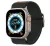 Spigen Lite Fit Ultra Apple Watch Ultra 3 / 2 / 1 49mm / 10 /  9 / 8 / 7 45mm / SE / 6 / 5 / 4 44mm / 3 / 2 / 1 42mm szövet szíj, fekete