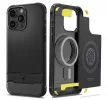 Spigen Rugged Armor MagFit Apple iPhone 15 Pro Max tok, MagSafe, Matte Black, fekete