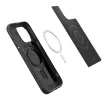 Spigen Mag Armor MagFit Apple iPhone 15 Pro tok, MagSafe, Matte Black, fekete