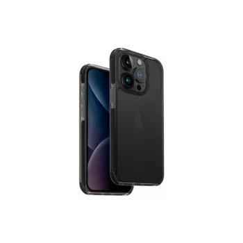   Uniq Combat Apple iPhone 15 Pro Max Szilikon tok, karbon fekete