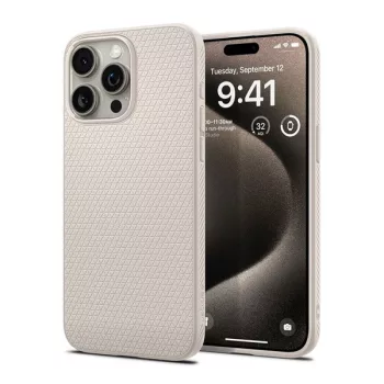 Spigen Liquid Air Apple iPhone 15 Pro tok, bézs