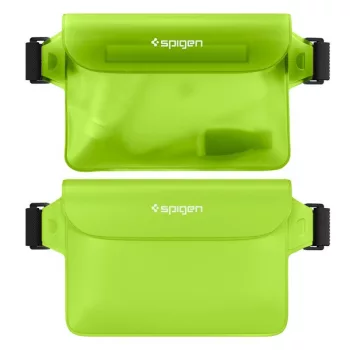   Spigen Aqua Shield A620  vízálló táska, kaktusz zöld (2db)