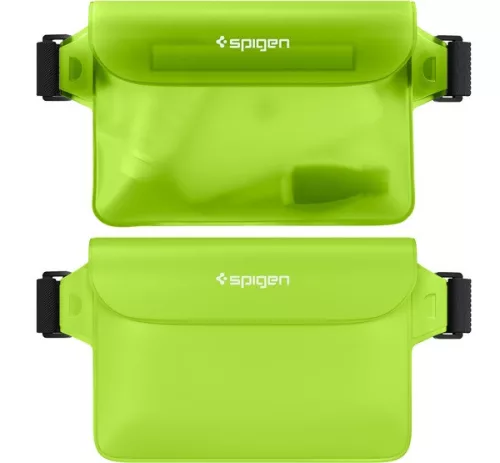 Spigen Aqua Shield A620  vízálló táska, kaktusz zöld (2db)
