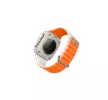 Uniq Revix Evo mágneses Apple Watch szíj, 49/45/44/42MM, narancs /fehér