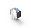 Uniq Revix Evo mágneses Apple Watch szíj, 41/40/38MM kék / fehér