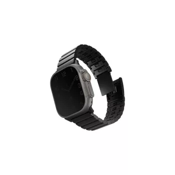   Uniq Strova Magsafe Apple Watch állítható szíj, 49/45/44/42MM, fekete