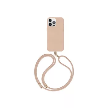   Uniq Coehl Muse Apple iPhone 15 Pro Max Magsafe kombatibilis tok, dusty nude / bézs