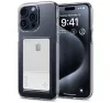 Spigen Crystal Slot Apple iPhone 15 Pro tok kártyatartóval, Crystal Clear, átlátszó
