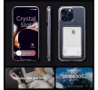 Spigen Crystal Slot Apple iPhone 15 Pro tok kártyatartóval, Crystal Clear, átlátszó