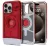 Spigen Classic C1 MagFit Apple iPhone 15 Pro tok, MagSafe, piros