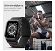Spigen Lite Fit Pro Apple Watch 9 / 8 / 7 45mm / SE (2nd / 1st Gen) / 6 / 5 / 4 44mm tok / szíj, fekete