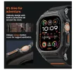 Spigen Lite Fit Pro Apple Watch Ultra 3 / 2 / 1 49mm tok / szíj, matt fekete