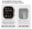 Spigen Sleek Link Apple Watch Ultra 3 / 2 / 1 49mm 10 46mm / 9 / 8 / 7 45mm / SE (2 / 1) / 6 / 5 / 4 44mm / 3 / 2 / 1 42mm szíj, ezüst
